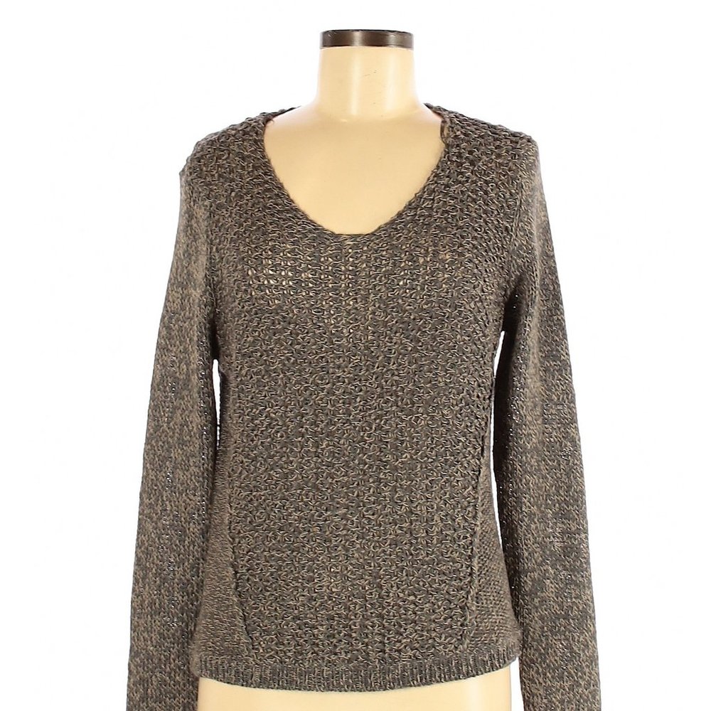 RD Style - Tan/Cream Knit Sweater (Size S)